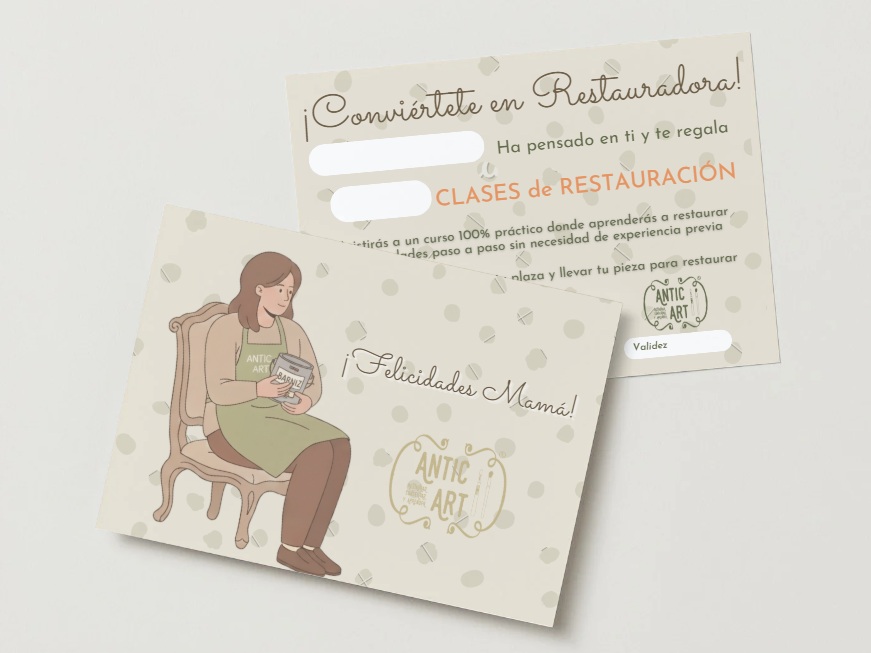 Dia de la madre Como canjear una tarjeta regalo original comprar cheque regalos poco presupuesto bonito personalizada barato experiencia 3