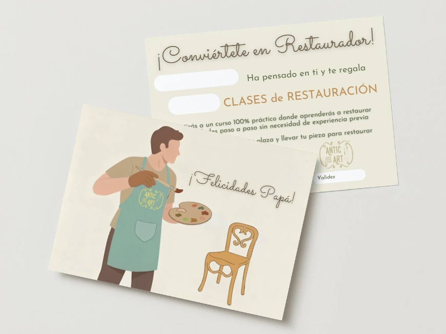 Dia del padre Como canjear una tarjeta regalo original comprar cheque regalos poco presupuesto bonito personalizada barato experiencia 3