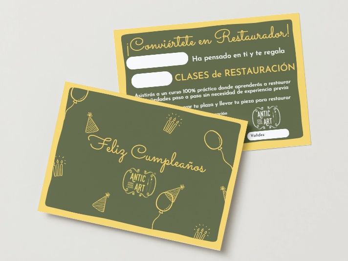 Tarjeta Regalo cumpleaños sorpresa aniversario Como canjear una tarjeta detalle original comprar cheque regalos poco presupuesto bonito personalizada barato 3
